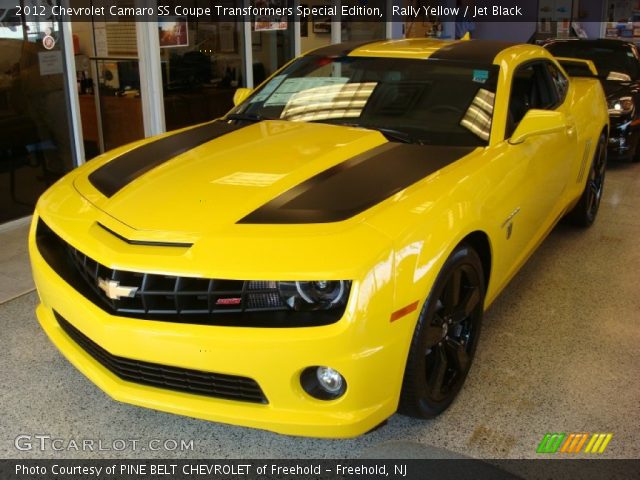 2012 Chevrolet Camaro SS Coupe Transformers Special Edition in Rally Yellow