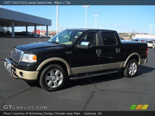 2007 Ford F150 Lariat SuperCrew in Black