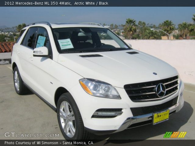 2012 Mercedes-Benz ML 350 4Matic in Arctic White