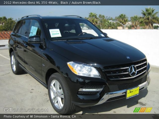 2012 Mercedes-Benz ML 350 4Matic in Black