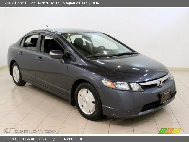 2007 Honda Civic Hybrid Sedan in Magnetic Pearl