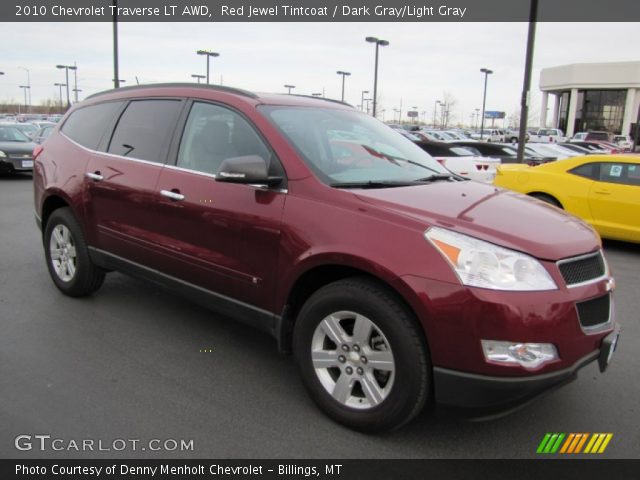 2010 Chevrolet Traverse LT AWD in Red Jewel Tintcoat