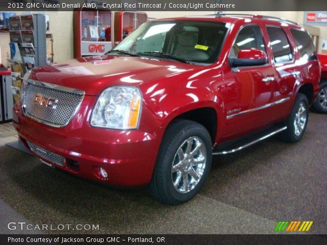 2012 GMC Yukon Denali AWD in Crystal Red Tintcoat
