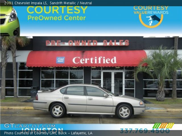 2001 Chevrolet Impala LS in Sandrift Metallic