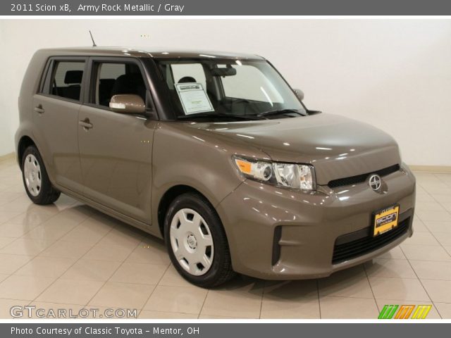 2011 Scion xB  in Army Rock Metallic