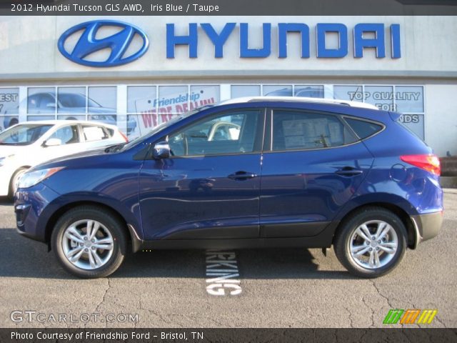 2012 Hyundai Tucson GLS AWD in Iris Blue