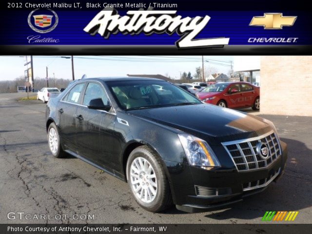 2012 Chevrolet Malibu LT in Black Granite Metallic