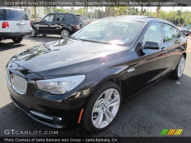 2010 BMW 5 Series 550i Gran Turismo in Black Sapphire Metallic