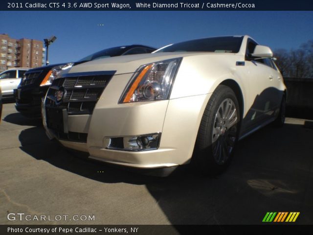 2011 Cadillac CTS 4 3.6 AWD Sport Wagon in White Diamond Tricoat