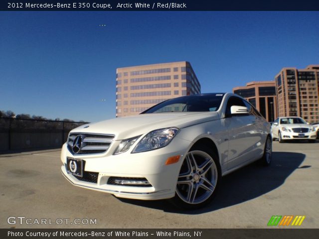2012 Mercedes-Benz E 350 Coupe in Arctic White