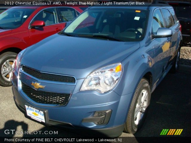 2012 Chevrolet Equinox LT AWD in Twilight Blue Metallic