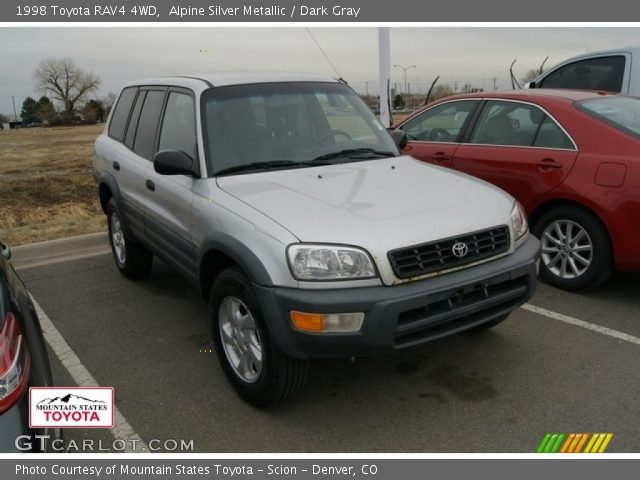 1998 Toyota RAV4 4WD in Alpine Silver Metallic