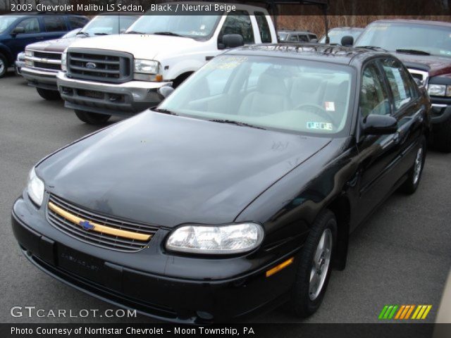 2003 Chevrolet Malibu LS Sedan in Black