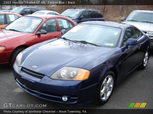 2003 Hyundai Tiburon GT V6 in Carbon Blue