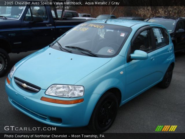 2005 Chevrolet Aveo Special Value Hatchback in Aqua Metallic