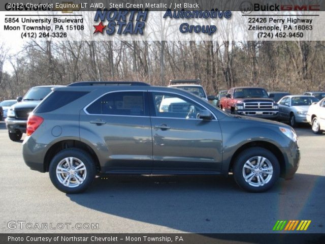 2012 Chevrolet Equinox LT AWD in Steel Green Metallic