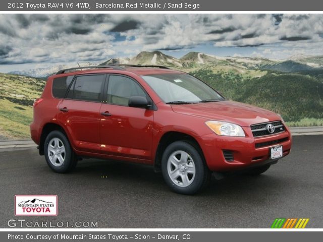 barcelona red toyota rav4 #7 barcelona red toyota rav4 #7