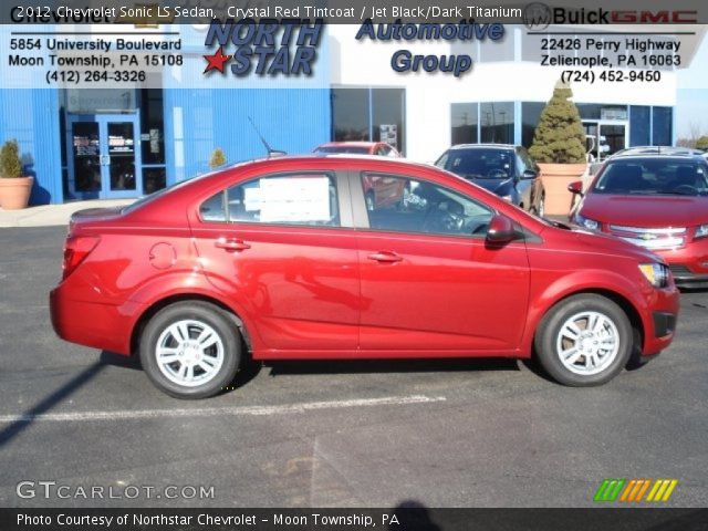 2012 Chevrolet Sonic LS Sedan in Crystal Red Tintcoat