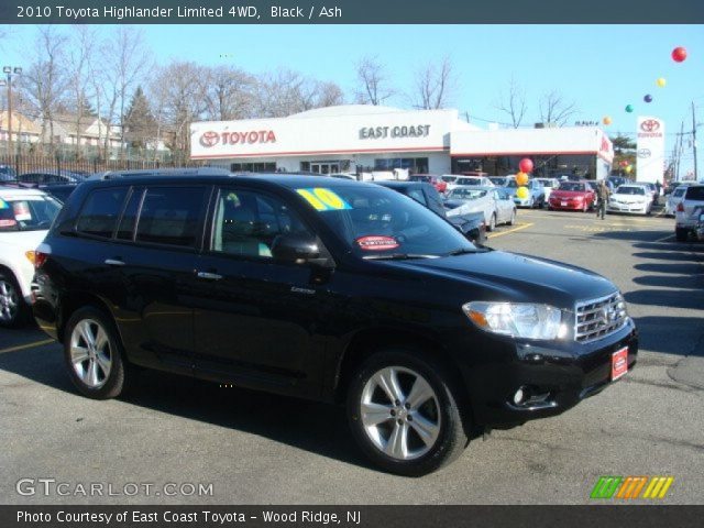 2010 Toyota Highlander Limited 4WD in Black