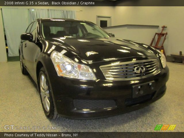 2008 Infiniti G 35 x Sedan in Black Obsidian