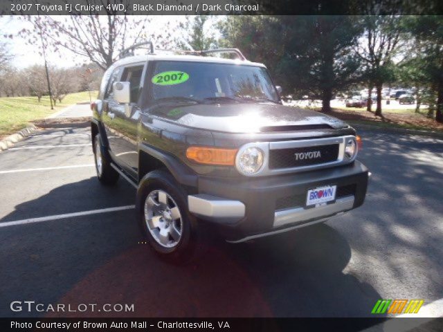 2007 Toyota FJ Cruiser 4WD in Black Diamond