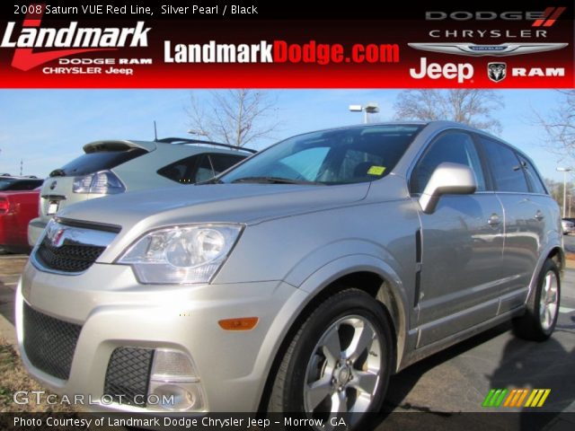 2008 Saturn VUE Red Line in Silver Pearl