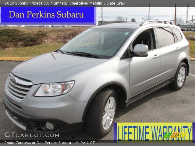 2010 Subaru Tribeca 3.6R Limited in Steel Silver Metallic