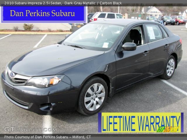 2010 Subaru Impreza 2.5i Sedan in Dark Gray Metallic