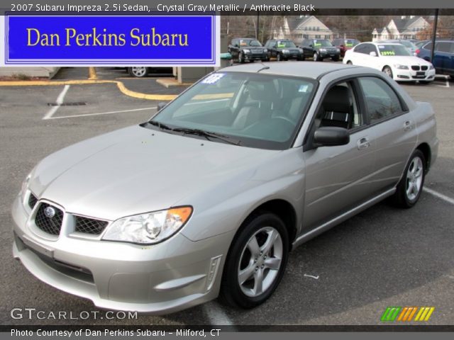 2007 Subaru Impreza 2.5i Sedan in Crystal Gray Metallic