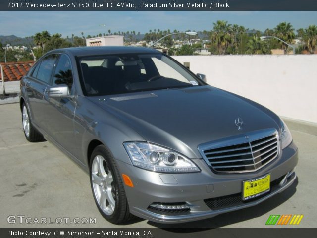 2012 Mercedes-Benz S 350 BlueTEC 4Matic in Paladium Silver Metallic