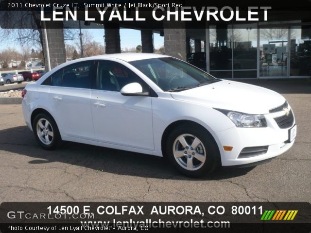 2011 Chevrolet Cruze LT in Summit White