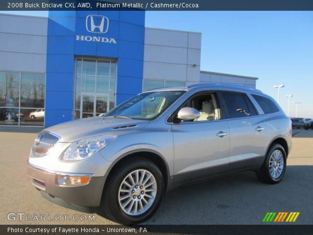 2008 Buick Enclave CXL AWD in Platinum Metallic