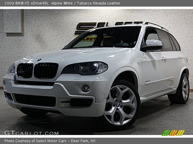 2009 BMW X5 xDrive48i in Alpine White