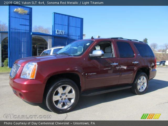 2008 GMC Yukon SLT 4x4 in Sonoma Red Metallic