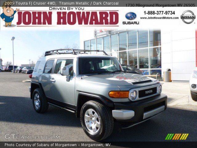 2009 Toyota FJ Cruiser 4WD in Titanium Metallic