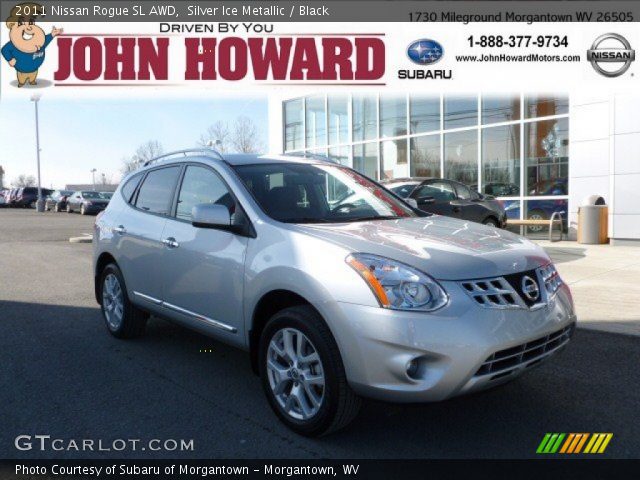 2011 Nissan Rogue SL AWD in Silver Ice Metallic