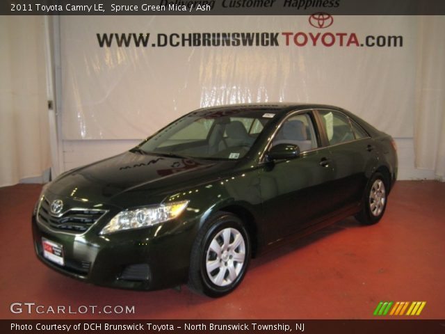 2011 Toyota Camry LE in Spruce Green Mica