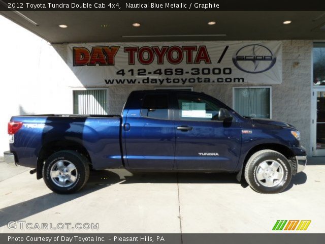 2012 Toyota Tundra Double Cab 4x4 in Nautical Blue Metallic