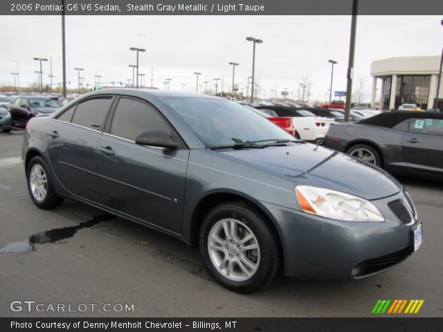 2006 Pontiac G6 V6 Sedan in Stealth Gray Metallic