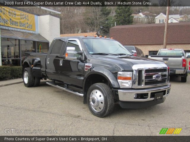 2008 Ford F450 Super Duty Lariat Crew Cab 4x4 Dually in Black