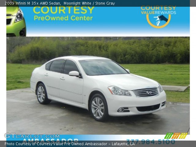 2009 Infiniti M 35x AWD Sedan in Moonlight White