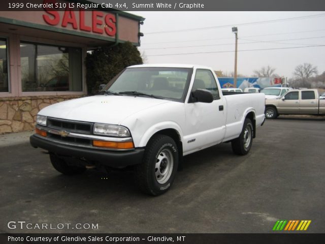 1999 Chevrolet S10 LS Regular Cab 4x4 in Summit White