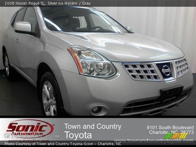 2008 Nissan Rogue SL in Silver Ice Metallic