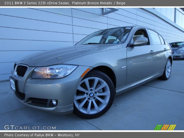 2011 BMW 3 Series 328i xDrive Sedan in Platinum Bronze Metallic