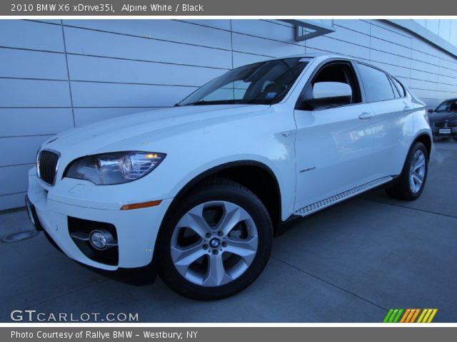 2010 BMW X6 xDrive35i in Alpine White