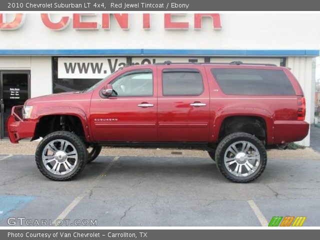 2010 Chevrolet Suburban LT 4x4 in Red Jewel Tintcoat