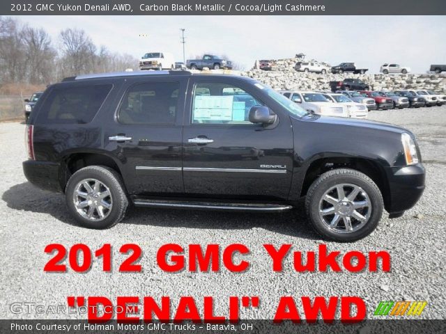 2012 GMC Yukon Denali AWD in Carbon Black Metallic