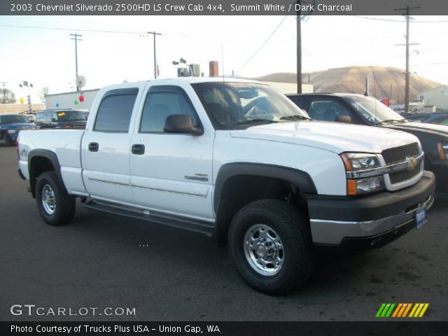 2003 Chevrolet Silverado 2500HD LS Crew Cab 4x4 in Summit White