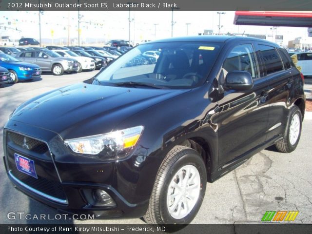 2012 Mitsubishi Outlander Sport ES in Labrador Black
