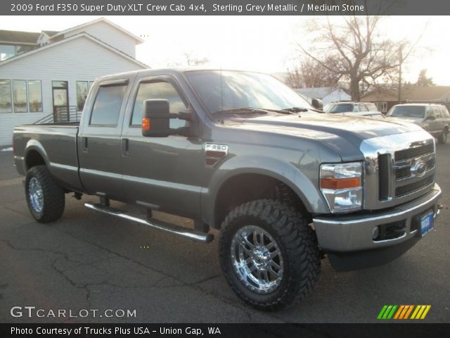 2009 Ford F350 Super Duty XLT Crew Cab 4x4 in Sterling Grey Metallic